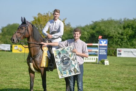 Marvin Frey feierte in Leonberg den nächsten S-Sieg. | Foto: TomsPic