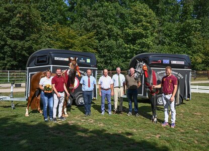 Die Siegerstuten des DSP-Stutenchampionats 2023 | Foto: H. Fischer