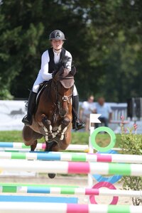 Rechtsanwältin und Springreiterin: Franziska Ritter aus Offenburg. 