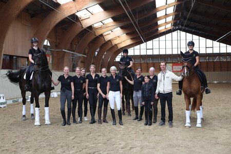 Die Ludwigsburger Vereinsmitglieder waren vom Training mit Benjamin Werndl begeistert. | Foto: D. Matthaes