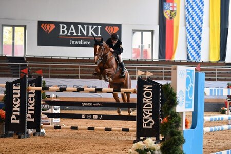 Nick Armbruster sprang bei den Munich Young Talents zu seinem ersten S**-Sieg. | Foto: Dill