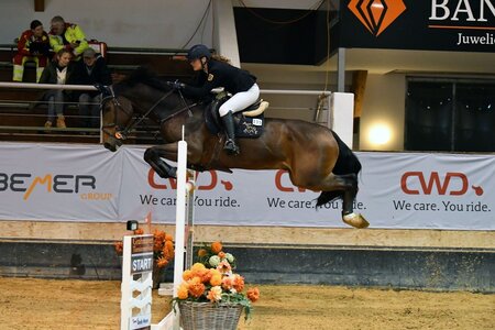 Elena-Malin Reitzner sicherte sich zum Abschluss ein Podestplatz. | Foto: D. Matthaes
