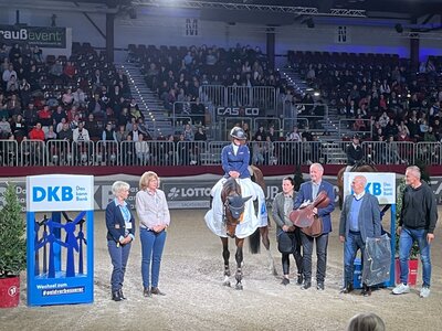 Siegerehrung in Chemnitz für Elisabeth Meyer