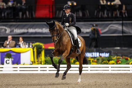 Guter Auftakt für Isabell Werth und Emilio in Stuttgart. Foto: Lafrentz