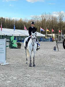 Grund zur Freude: Mia Cara Brugger und Candela siegen in Opglabbeek. | © privat