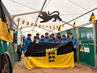 Stolz, dabei zu sein! Das Team aus Baden-Württemberg | © privat
