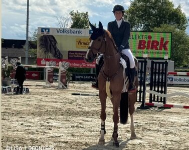 Anna Marlena Zehnle und ihre selbst ausgebildete Harley Quinn.