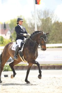 Andrea Dlugos und Royal Faristo (Archiv). | © D. Matthaes