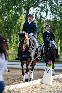 Joachim Giersch und seine Birkhof's Lady Darcy FBW waren in Aulendorf unschlagbar. | © Foto: Bambi Fotografie