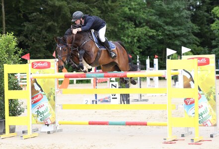 Kein Vorbeikommen an Marvin Frey und Ferstlhof’s Cavalinka. | © ROGER MÜLLER