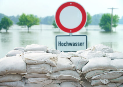 Auch das Ländle ist nun teilweise von Hochwasser betroffen. | © Adobe Stock