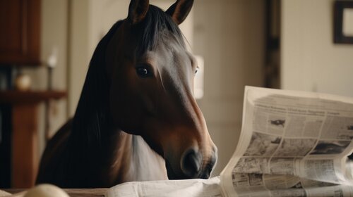 Der Pferdemedienmarkt bleibt in Bewegung. (Dieses Bild ist mittels KI generiert.) | © Adobe Stock/Wagner