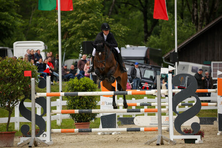 Stärkste Amazone: Juliane Rabold mit Calanthe. | © Janina Sanwald.