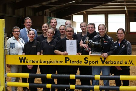 Der PSK Alb-Donau sicherte sich den Wanderpreis des WPSV in Ulm-Wiblingen. | © Knisel-Eberhard