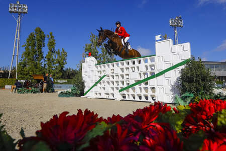 Richard Vogel und United Touch beim Nationenpreis-Finale in Barcelona. | © FEI