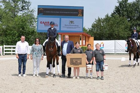 Schwarz-Gold-Sieger in Weilheim: Birkhofs Thapelo unter Nicola Haug | © Foto: D. Matthaes
