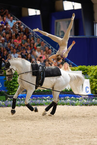 Alice Layher beendet ihre CHIO Aachen Premiere auf Rang zwei.  | © Julian Spilker