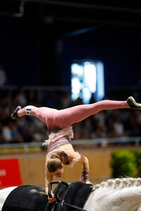 Alice Layher gehörte zum Gold-Team im Nationenpreis in Aachen. | © Julian Spilker