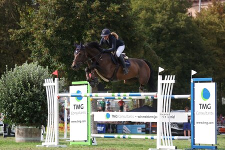 Alia Knack und Vigo's Cornetta starten bei der U21-EM. | © D. Matthaes