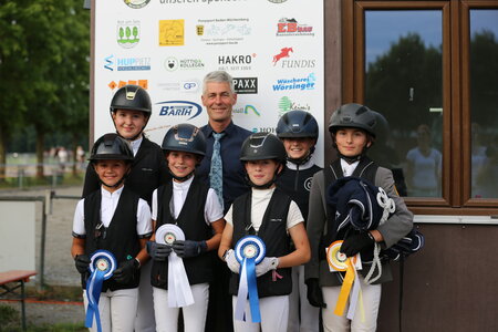 Die Platzierten der Landesjugendcup Quali in Rot am See. | © Knisel-Eberhard