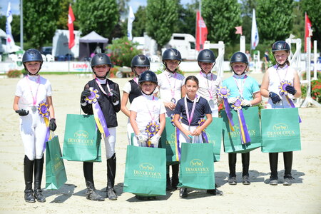 Glücklich und stolz: Die Teilnehmer des Kindercup in Oberderdingen. | © Mimi Jaufmann