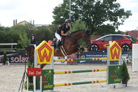 Milena Zorn und Stakkato's Boy erhalten eine 8,5.  | © D. Matthaes