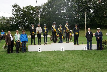 Die neuen Landesmeister und Medaillenträger. | © Jürgens