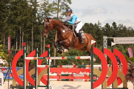 Alina Hertwig und ihr Lucky sind aktuell auf einer echten Erfolgswelle. | © D.Matthaes (Archiv)