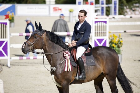 Das Siegerpaar: Sönke Aldinger und Crockett WZ. | © Leonie Wolff
