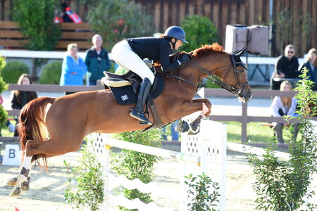 Bibi Blocksberg und Maren Steinhilper siegen am Samstag in Linkenheim. | © Mimi Jaufmann