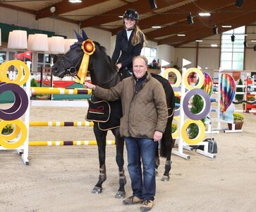 Sophia Riedlinger und Papa Christian. | © Roger Müller