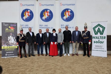 Vorfreude in den Gesichtern bei der Pressekonferenz im Stuttgarter Reitverein. | © Doris Matthaes