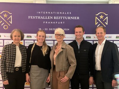Team des Frankfurter Festhallen Reitturniers erwartet erneut ein hochkarätiges Starterfeld. | © Schafhof Connects