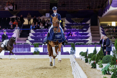 Gelungene Sensation: Carina Harnisch siegt in Einlaufprüfung zum Louisdor-Preis Finale. | © Lafrentz Gelungene Sensation: Carina Harnisch siegt in Einlaufprüfung zum Louisdor-Preis Finale. | © Lafrentz