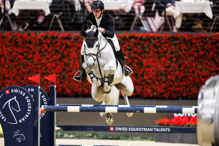 Richard Vogel und Crack HV platzieren sich auf Rang vier im internationalen Fehler-Zeit-Springen über 1,50 Meter. | © Lafrentz