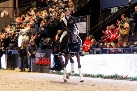 Raphael Netz und Dieudonné triumphierten in der CDI3*-Kür von Basel. | © Lafrentz