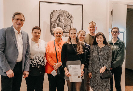 Alice Layher wurde mit dem Goldenen Voltigierabzeichen ausgezeichnet. | © privat