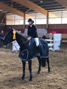 Emma Lämmle überzeugte mit Dunhill beim Sichtungsturnier in Schwendi. | © Knisel-Eberhard