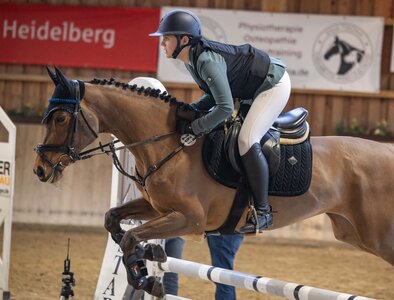 Madlen Hammann mit Madame Petit | © www.taliaklefenz-fotografie.de