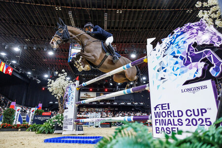 Mit Con Quality springt Adrian Schmid zu Rang zwei. | © Lafrentz