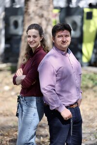 Carina und Fabian Scholz bilden ein echtes Erfolgsteam. | © Leonie Wolff