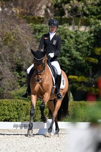 Maya Wächter sicherte sich bei den Ponys Rang zwei. | © Mirka Nilkens