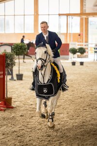 Nico Leber triumphierte im S-Springen von Balingen. | © Conker Photography/Dennis Anderle