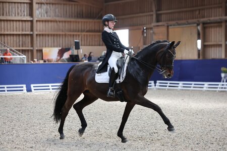 Karen Welz und Sidney sicherten sich im Finale der Amateure Rang zwei. | © D. Matthaes