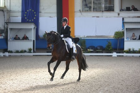 Fiona Serafina Lukas und Aragorn sicherten sich in Wartenberg-Angersbach einen S***-Sieg. | © D. Matthaes (Archiv)