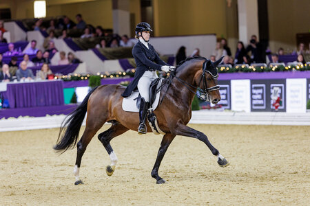 Bereits im Dezember in der Frankfurter Festhalle konnten sie glänzen und gestern noch einmal von sich beeindrucken: Leslie Rohrbacher und Ecco MW. | © Lafrentz (Archiv)