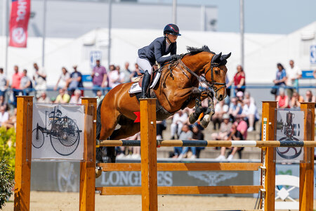 Immer wieder gut: Lea-Sophia Gut mit Canturia | © Stefan Lafrentz