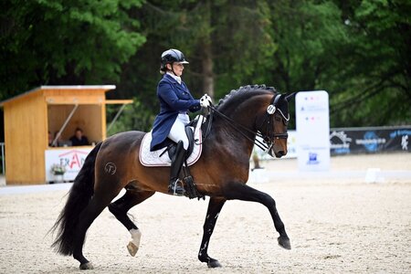 Katrin Burger und Mico knackten in Karlsfeld die 70-Prozentmarke. | © Dill