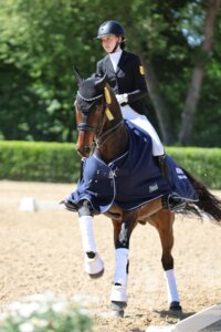 Lara Theis und FBW Felipe führen auch die zweite Qualifikation des Nürnberger Burg-Pokals an. | © D. Matthaes