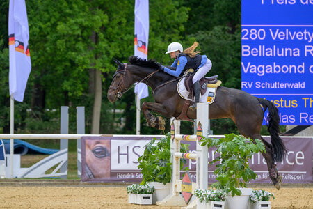 Bellaluna Resnick überzeugte bei den Children. | © Equitaris